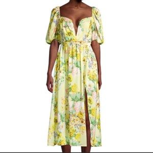 For Love & Lemons Leigh Floral Dress Size Large